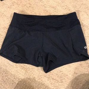 navy blue training shorts